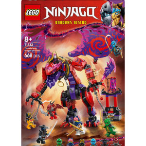 LEGO® Ninjago - Kaosdragen Thunderfang 71832 - 668 Dele