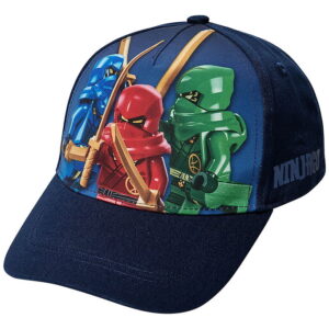 LEGOÂ® Ninjago Kasket - LwAiko 105 - Navy m. Print