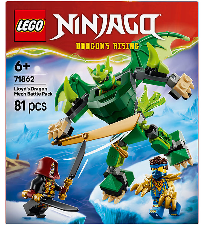 LEGOÂ® Ninjago - Lloyd Drage-Mech-Kamppakke 71862 - 81 Dele