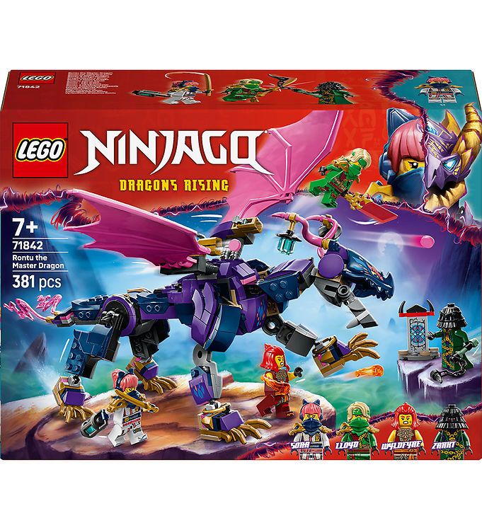 LEGOÂ® Ninjago - Mesterdragen Rontu 71842 - 381 Dele