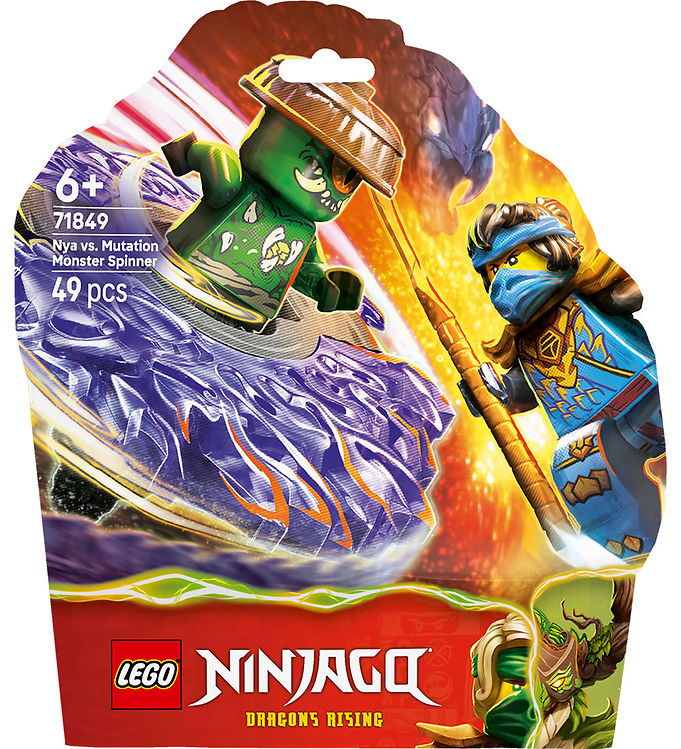 LEGO® Ninjago - Nya Mod Mutationsmonster Spinner 71849 - 49 Dele