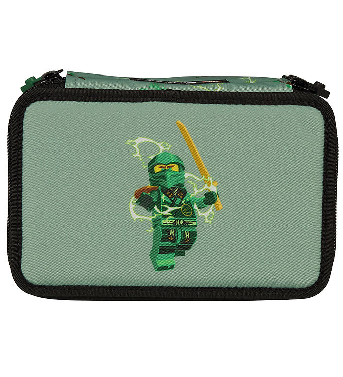 LEGOÂ® Ninjago Penalhus m. Indhold - Spinjitzu Master - Grøn
