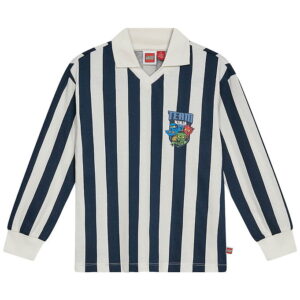 LEGO® Ninjago Polobluse - LwTaj 110 - Hvid/Navystribet