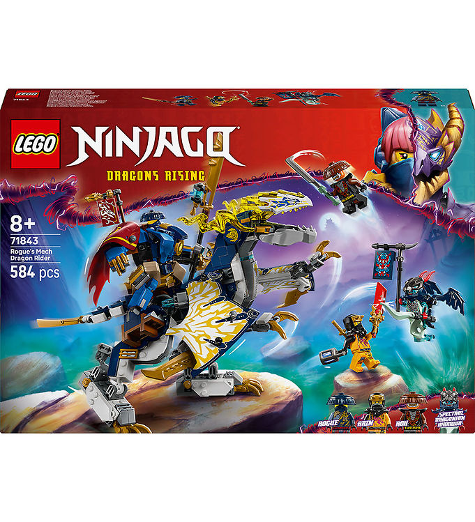 LEGO® Ninjago - Rogues drageflyver-mech 71843 - 584 dele