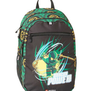 LEGO® Ninjago Rygsæk - Sort/Grøn m. Print