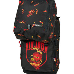 LEGO® Ninjago Skoletaskesæt - Optimo - Kai - 20 L - Sort