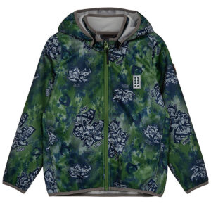 LEGO® Ninjago Softshelljakke - LWScout 202 - Twist Of Lime/Grå m