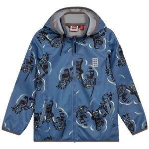 LEGOÂ® Ninjago Softshelljakke - LWSian - Blå m. Print