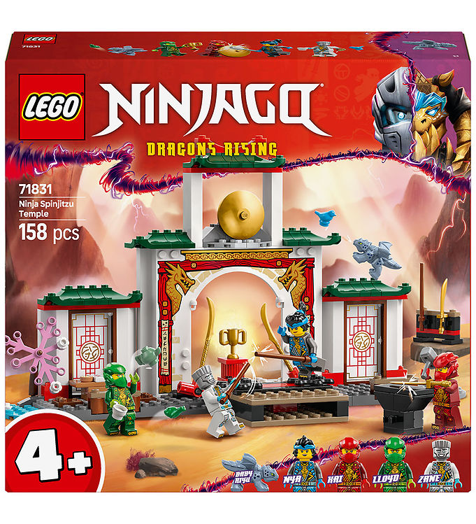 LEGO® Ninjago - Spinjitzu-Ninjatempel 71831 - 158 Dele