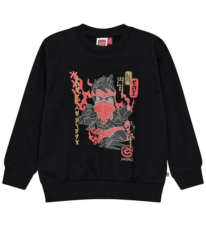 LEGO® Ninjago Sweatshirt - LWSian 205 - Sort m. Print