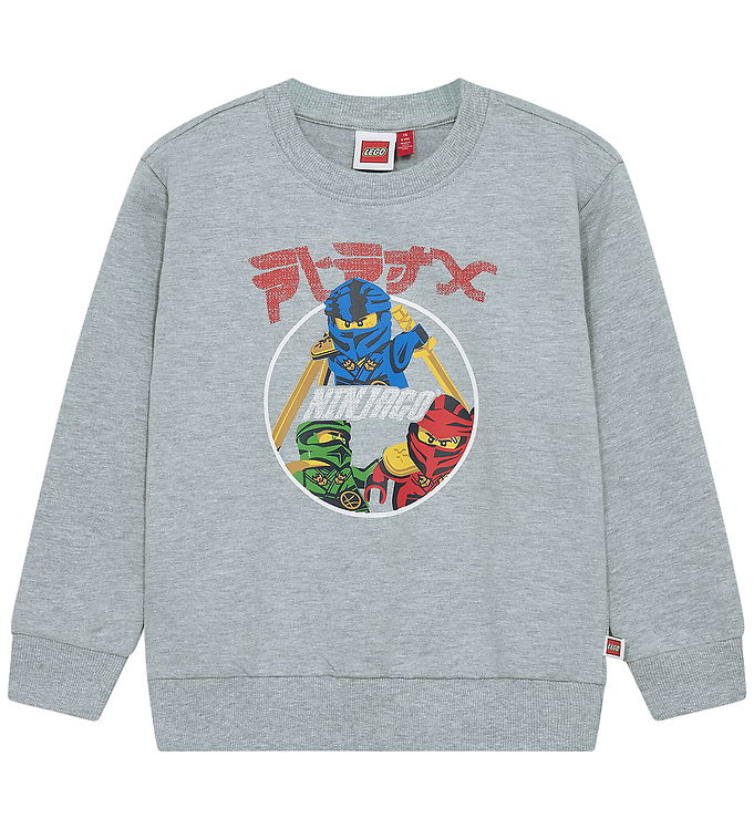 LEGOÂ® Ninjago Sweatshirt - LWSian 606 - Grå