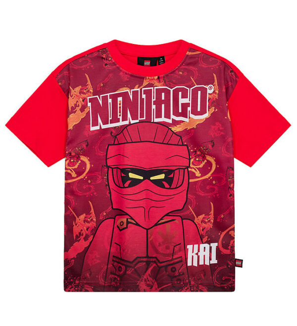 LEGOÂ® Ninjago T-Shirt - LWTaffy - Rød m. Kai