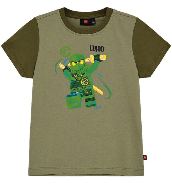 LEGOÂ® Ninjago T-Shirt - LwTano 606 - Light Olive Green