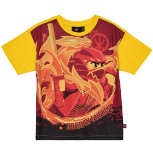 LEGOÂ® Ninjago T-shirt - LWTaffy - Gul