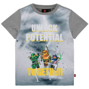 LEGOÂ® Ninjago T-shirt - LWTano - Light Grey