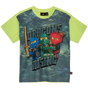 LEGOÂ® Ninjago T-shirt - LwTaffy 302 - Lysegrøn m. Print