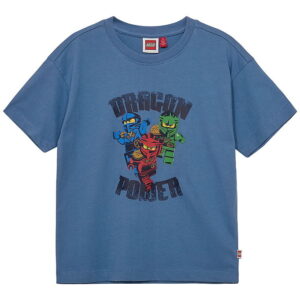 LEGOÂ® Ninjago T-shirt - LwTaj 105 - Blå m. Print