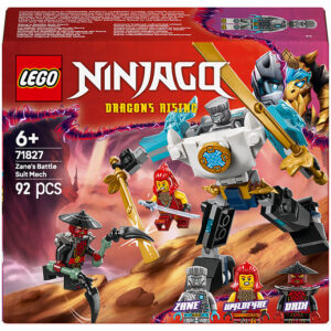 LEGOÂ® Ninjago - Zanes Kampdragt-merch 71827 - 92 Dele