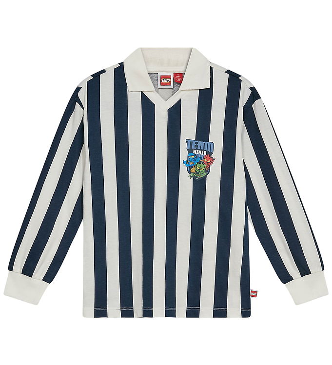 LEGO® Wear Ninjago Bluse - LwTaj 110 - Hvid/Blå