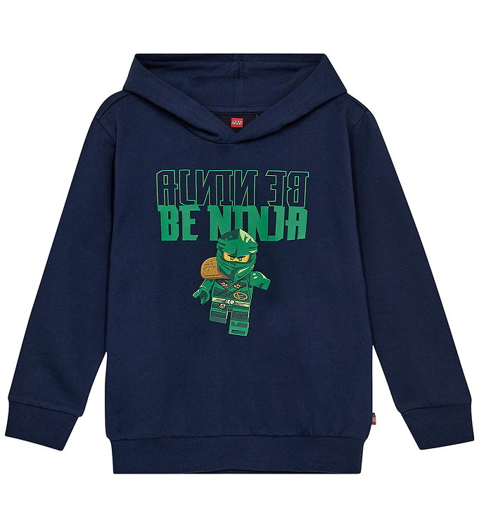 LEGO® Wear Ninjago Hættetrøje - LwSaku - Mørkeblå