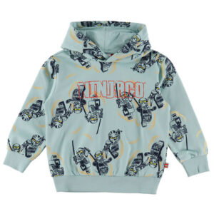 LEGOÂ® Wear Ninjago Hættetrøje - Lyseblå