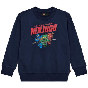 LEGO® Wear Ninjago Sweatshirt - LwSaku - Mørkeblå