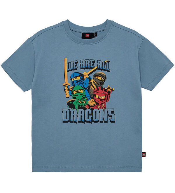 LEGOÂ® Wear Ninjago T-shirt - LwTaffy - Dusty Blue