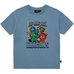 LEGOÂ® Wear Ninjago T-shirt - LwTaffy - Dusty Blue