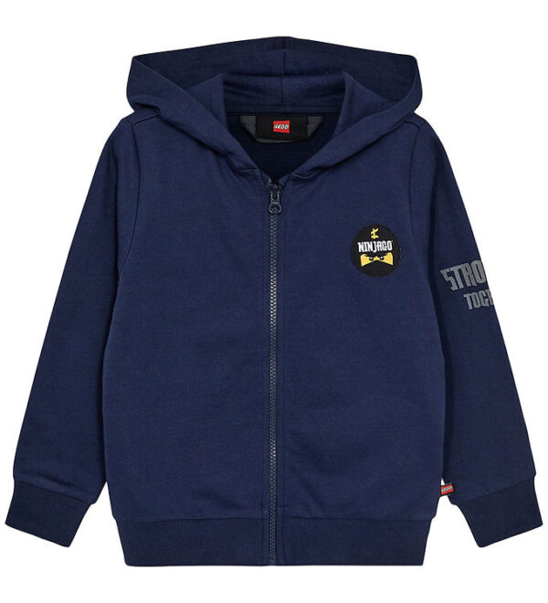 LEGOÂ® Wear Sweatshirt m. Lynlås - Ninjago - Dark Navy