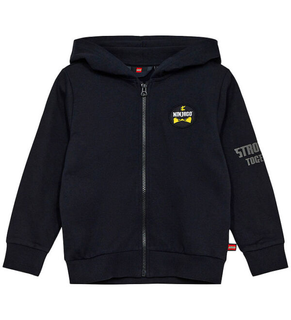 LEGOÂ® Wear Sweatshirt m. Lynlås - Ninjago - Sort