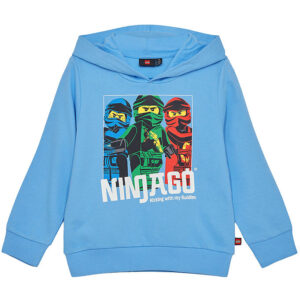 LEGO® Ninjago Hættetrøje - LWScout 102 - Middle Blue