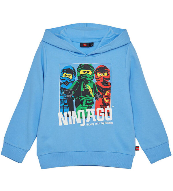 LEGO® Ninjago Hættetrøje - LWScout 102 - Middle Blue