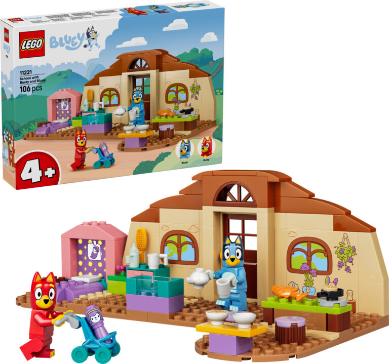 Lego 11221 - Bluey - School With Rusty And Bluey