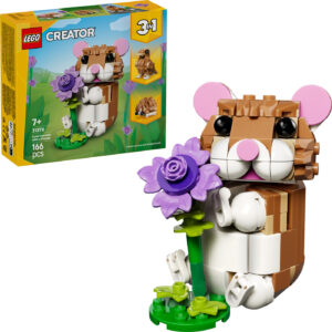 Lego 31376 - Sød Hamster Med Blomst - Creator 3-i-1