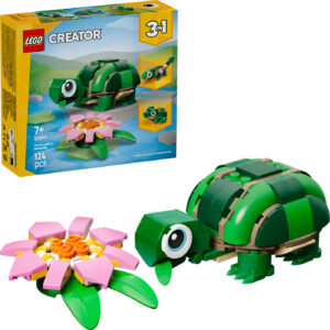 Lego 31377 - Skildpadde Med åkandeblomst - Creator 3-i-1