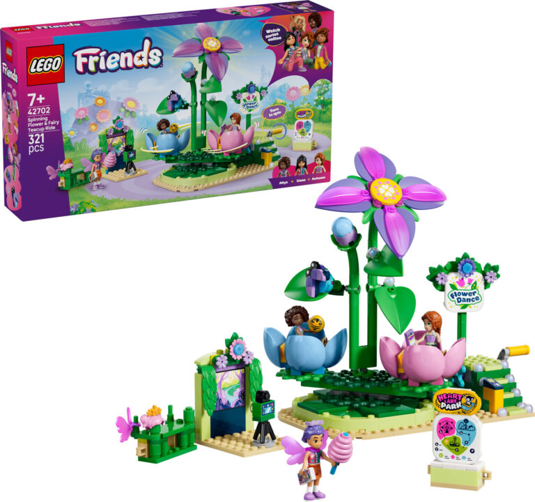 Lego 42702 - Spinning Flower & Fairy Teacup Ride - Friends
