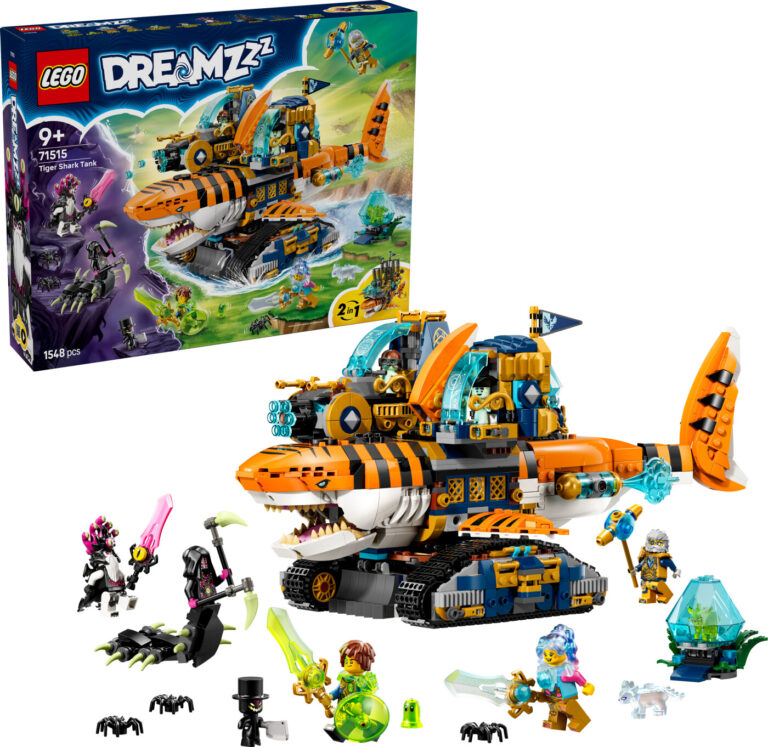 Lego 71515 - Dreamzzz - 2-i-1 Tigerhaj-kampvogn
