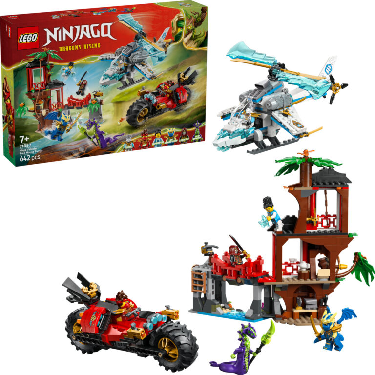 Lego 71857 - Ninjafartøjernes Kamp For Trætophuset - Ninjago