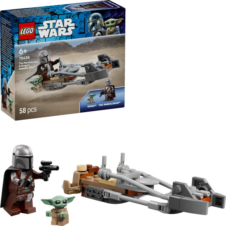 Lego 75436 - Mandalorianeren Og Grogus Speederbike - Star Wars