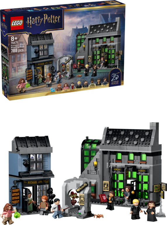 Lego 76471 - Knockturn Alley Wizarding Shops Set - Harry Potter