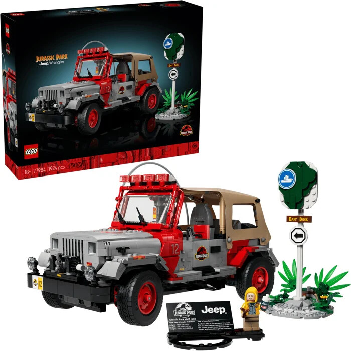 Lego 77984 - Jurassic World Jeep Wrangler