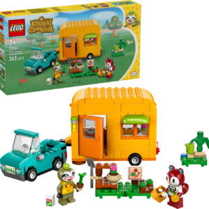 Lego Animal Crossing - Leif Med Campingvogn Og Havebutik - 77054
