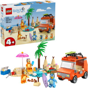 Lego Bluey - Blueys Familie-biltur Til Stranden - 11202