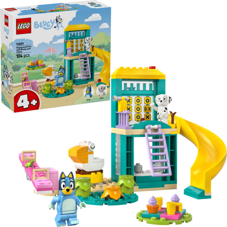 Lego Bluey - Sjov På Legepladsen Med Bluey Og Chloe - 11201