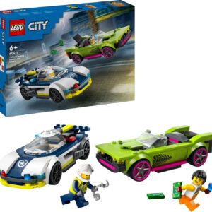 Lego City - Biljagt Med Politi Og Muskelbil - 60415