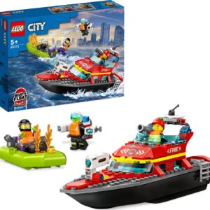 Lego City - Brandvæsnets Redningsbåd - 60373