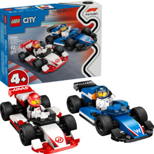 Lego City - F1 Williams Racing Og Haas F1 Racerbiler - 60464