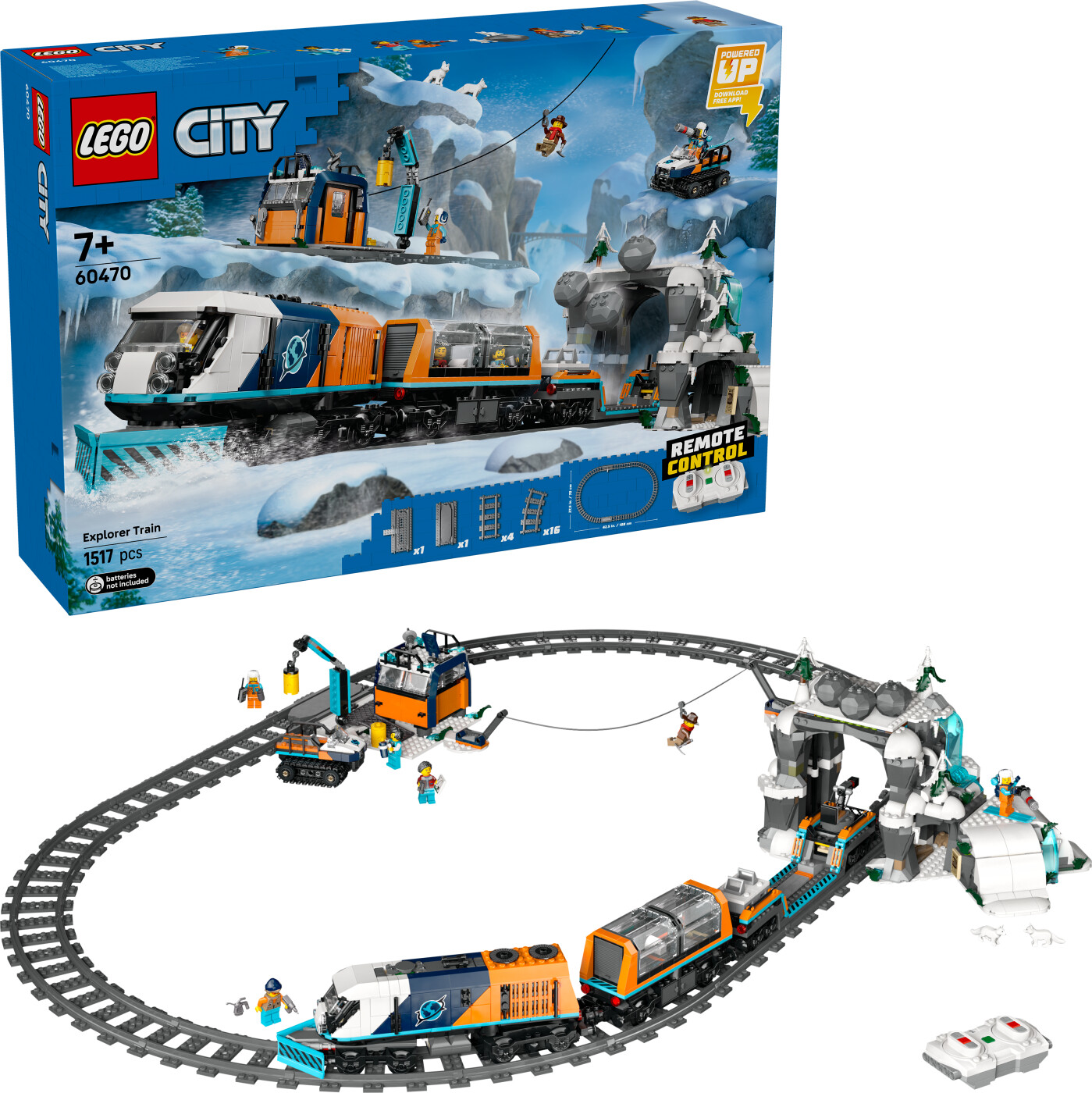 Lego City - Polarforskernes Arktiske Eksprestog - 60470