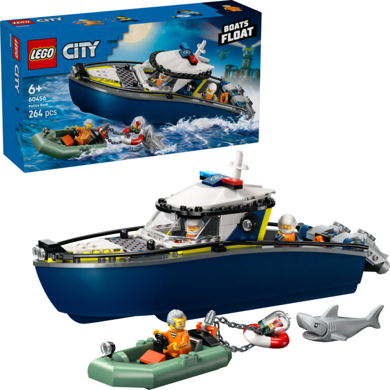 Lego City - Politibåd På Forbryderjagt - 60456
