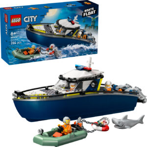 Lego City - Politibåd På Forbryderjagt - 60456